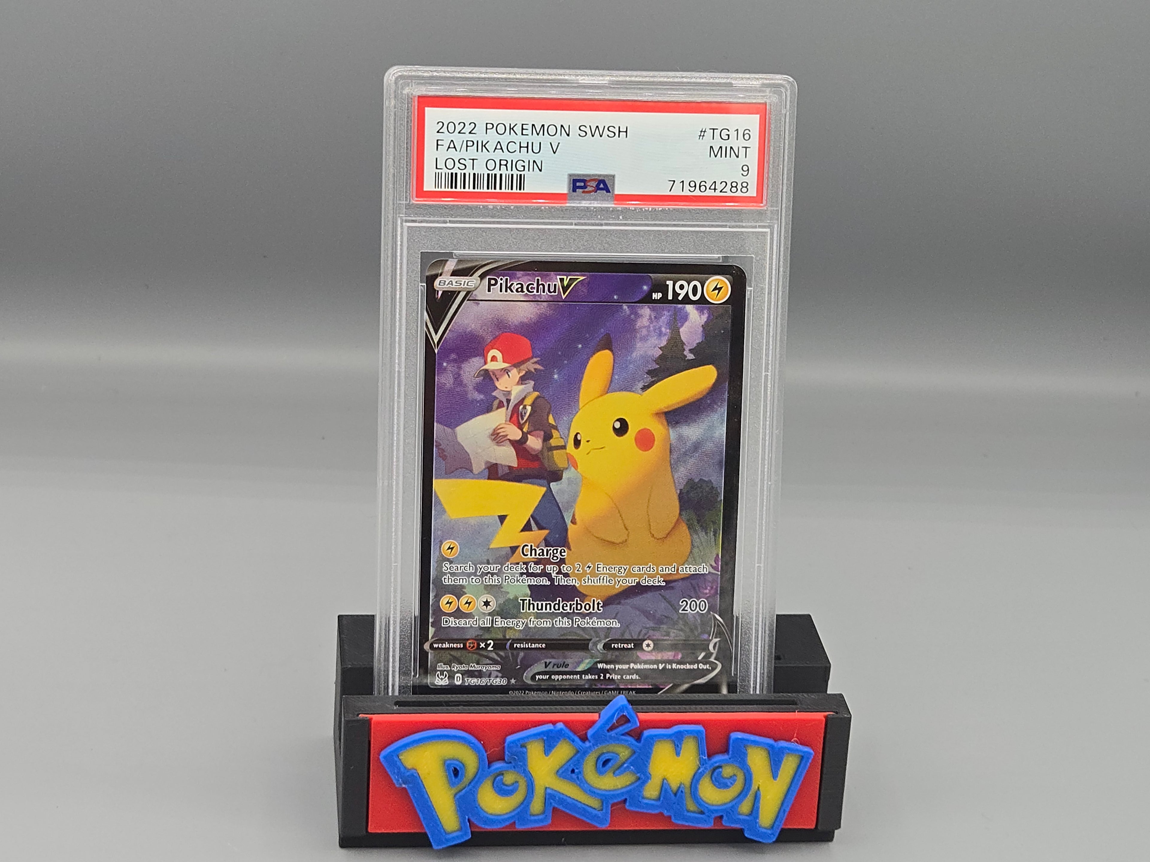 Pokemon Graded Card Stand - Classic