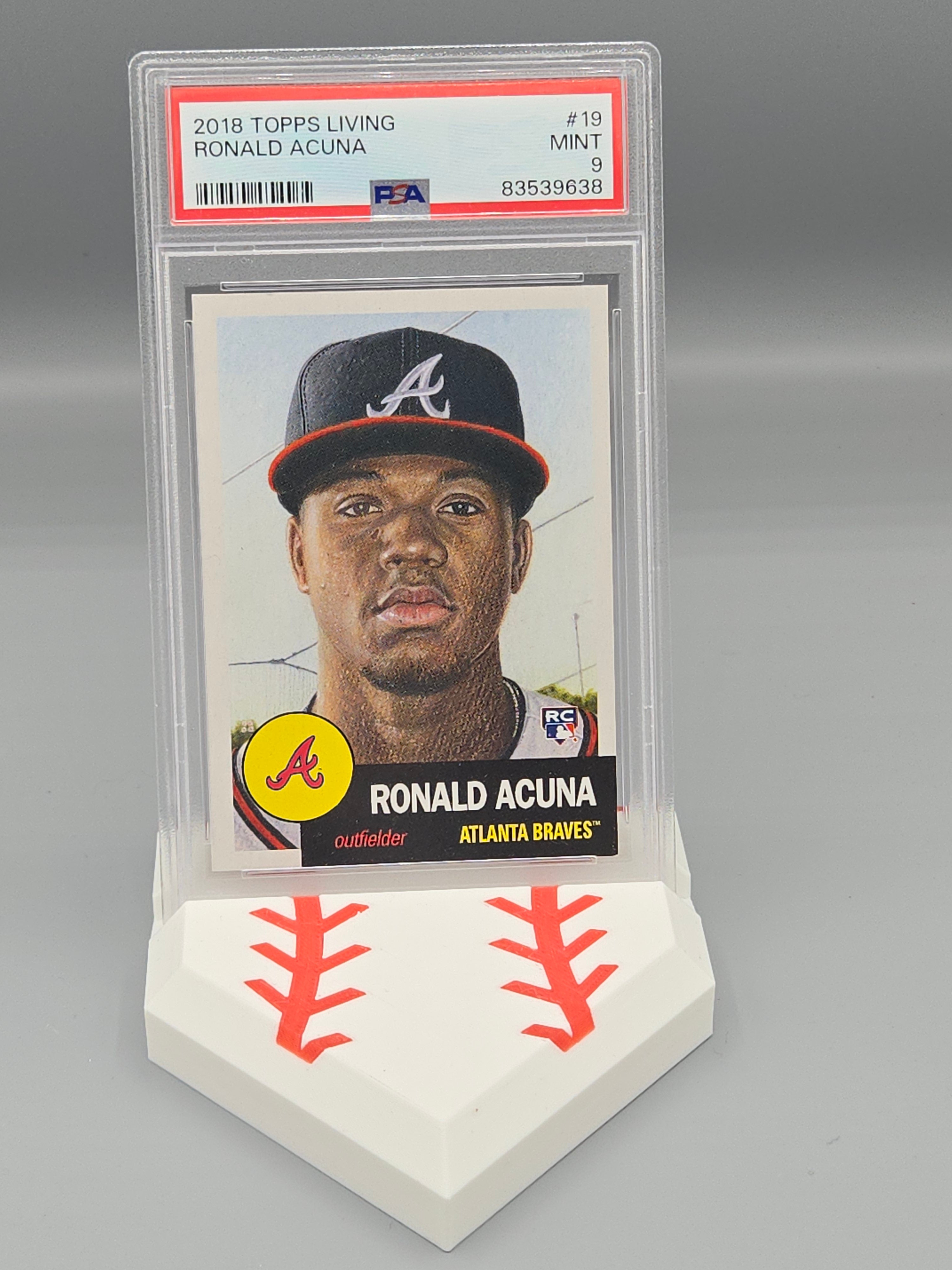 Homeplate Baseball Graded Card Stand