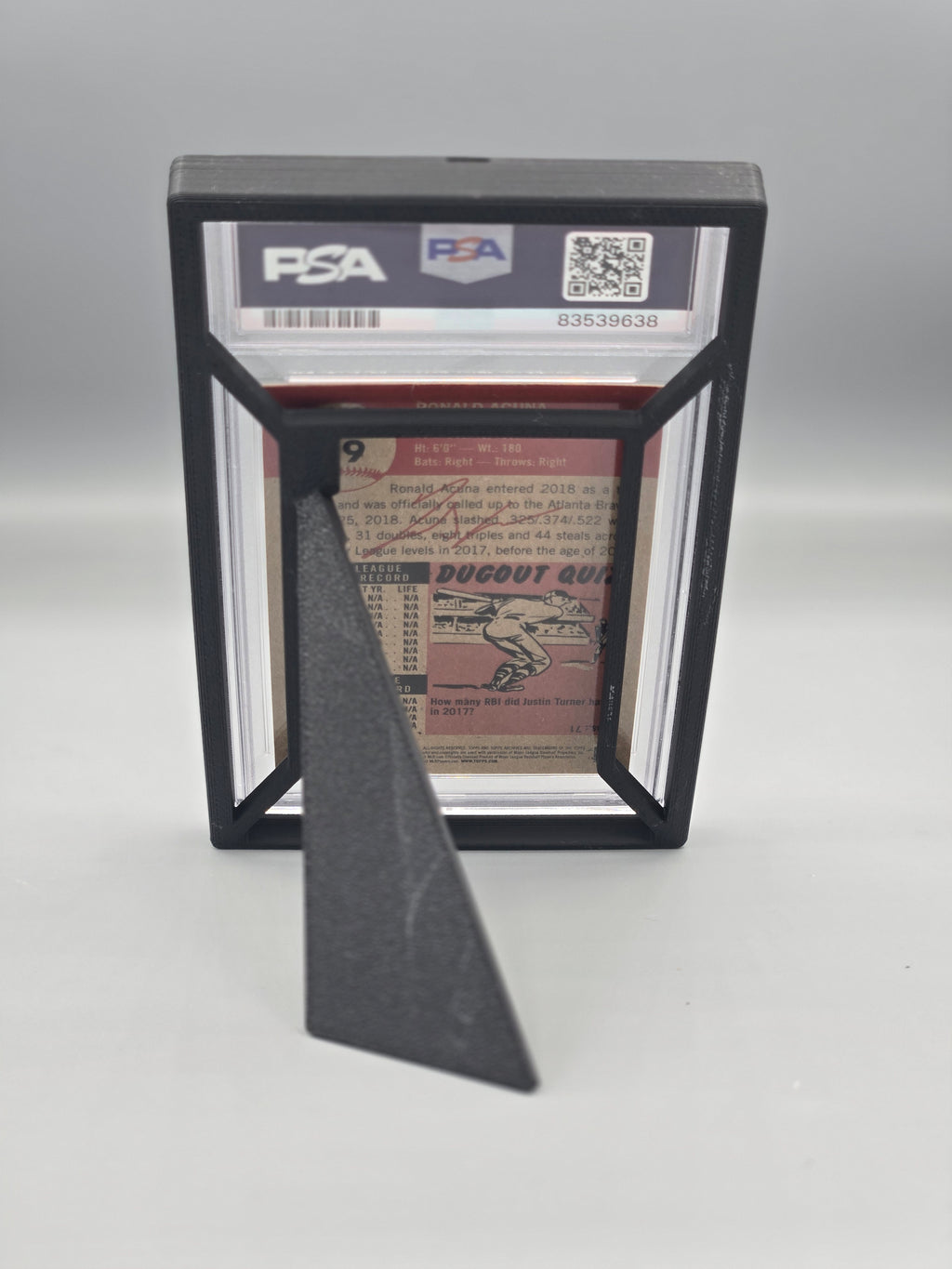 PSA Graded Desktop Frame with Kickstand