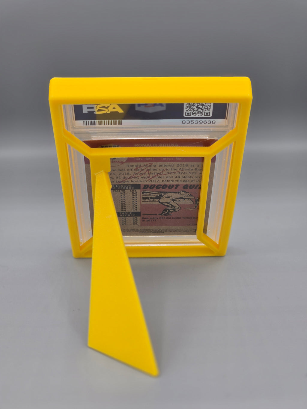 PSA Graded Desktop Frame with Kickstand