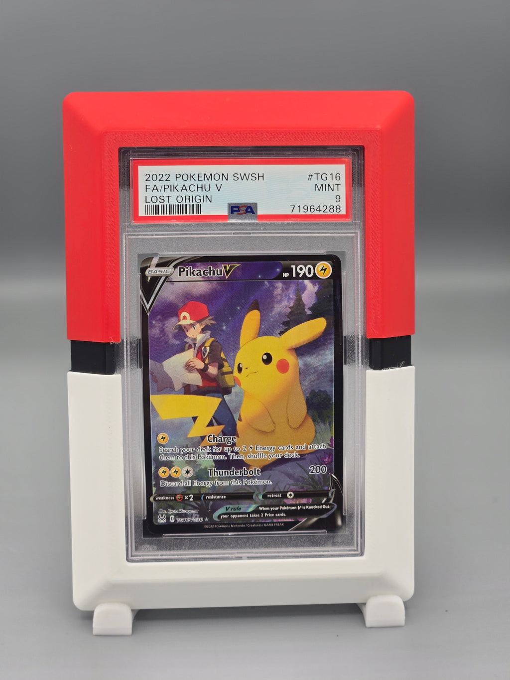 Graded Pokemon Wall-Mount Display Frame