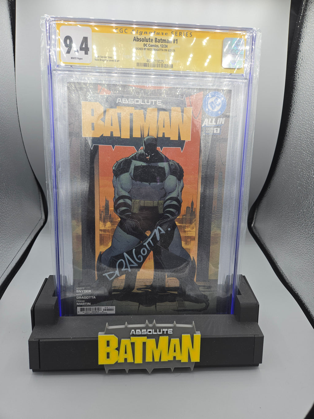 Premium Graded Comic Book Display Stand
