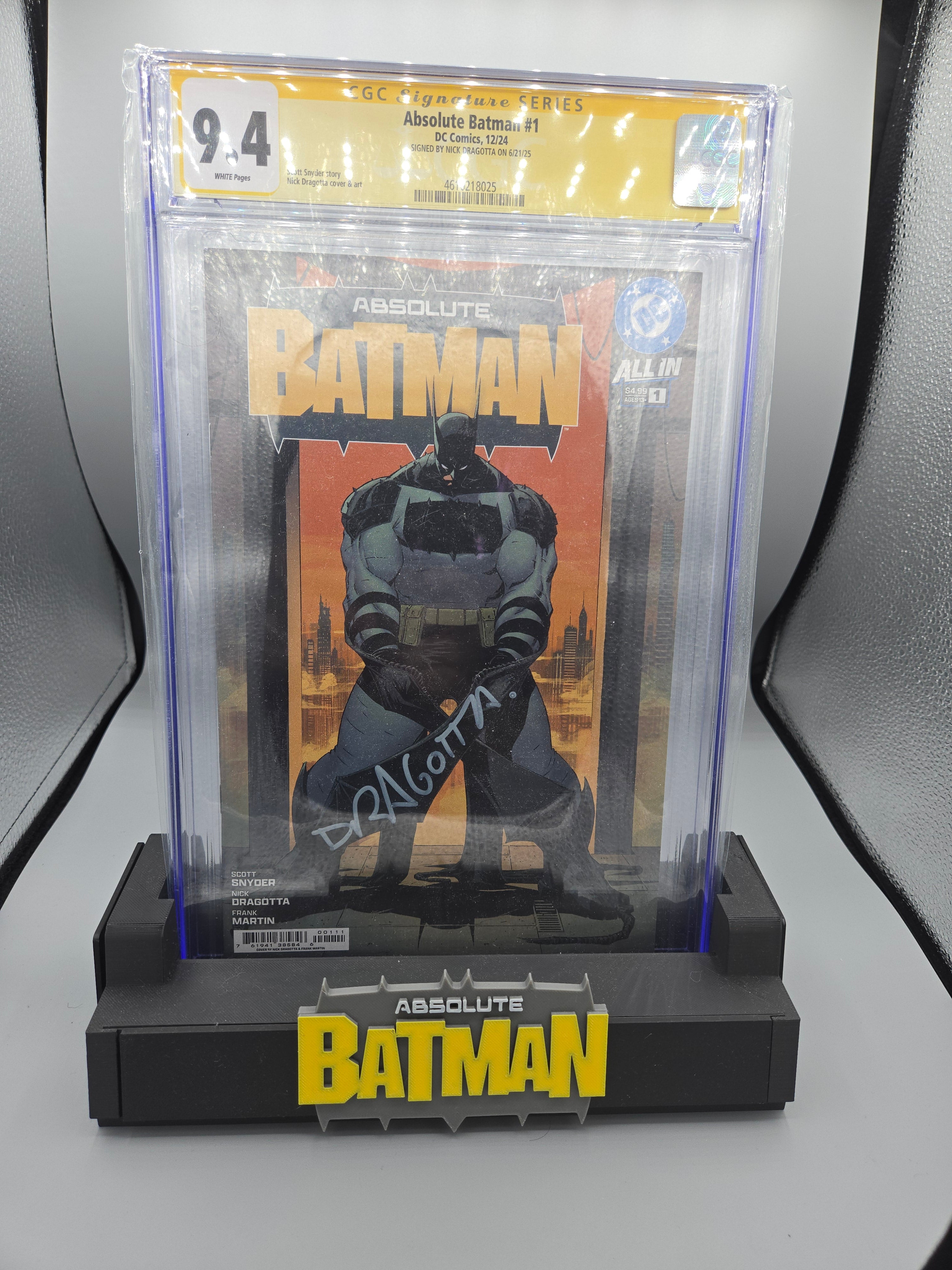 Premium Graded Comic Book Display Stand